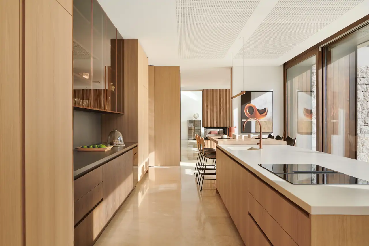 Cocina de madera