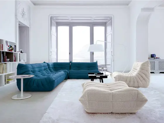Sofá 'Togo' (1973), de Michel Ducaroy para Ligne Roset