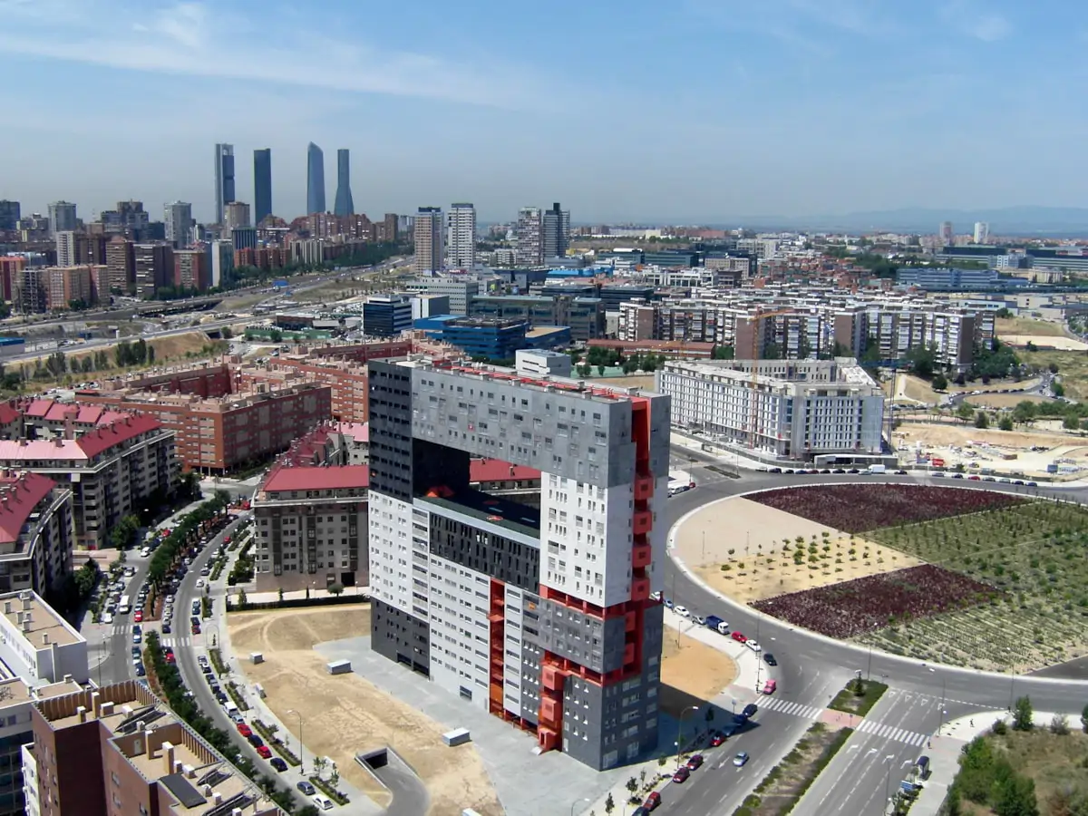 Edificio El Mirador, en Sanchinarro