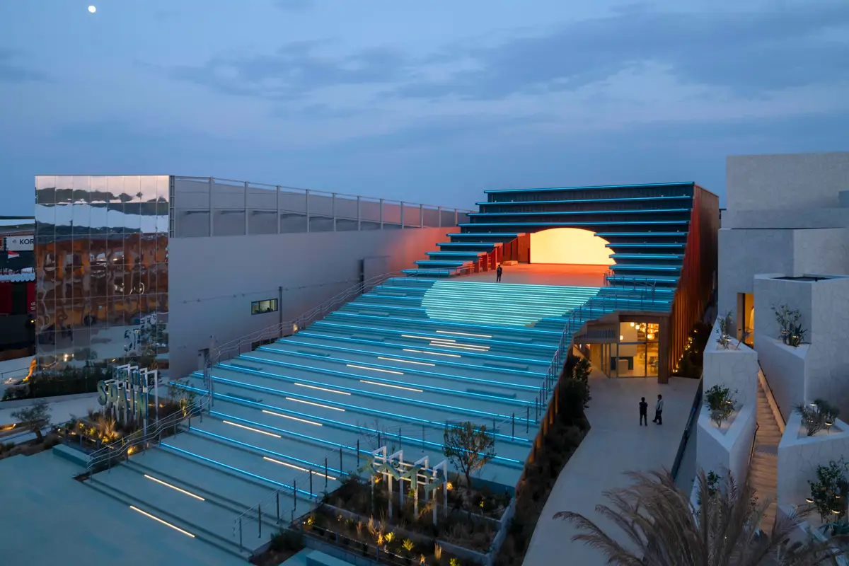 Entrada al pabellón de España en la Expo Osaka 2025