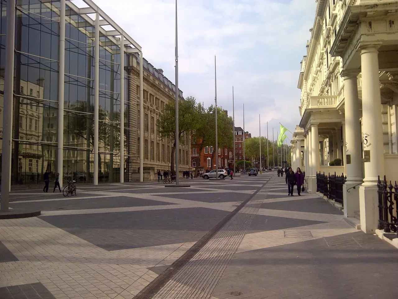 Imagen de Exhibition Road, en South Kensington, Londres