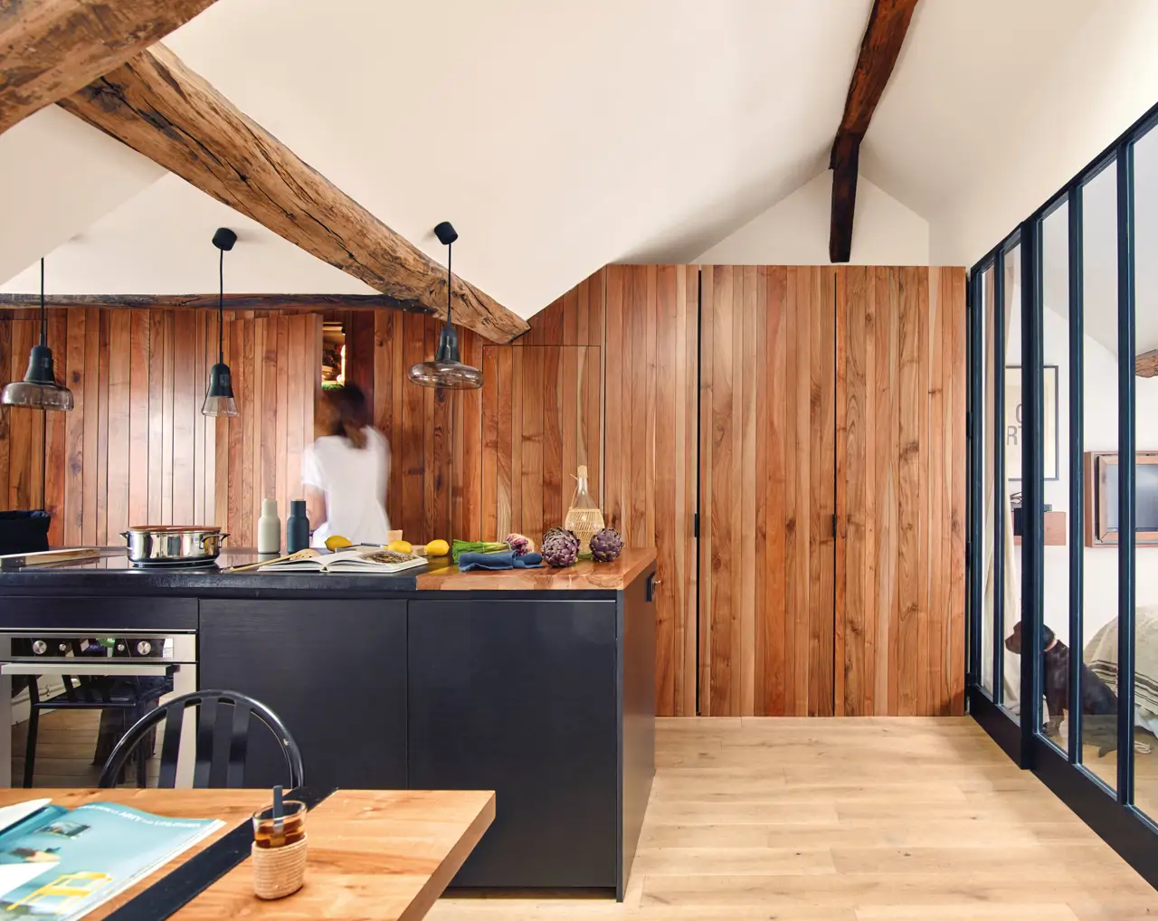 Cocina de madera