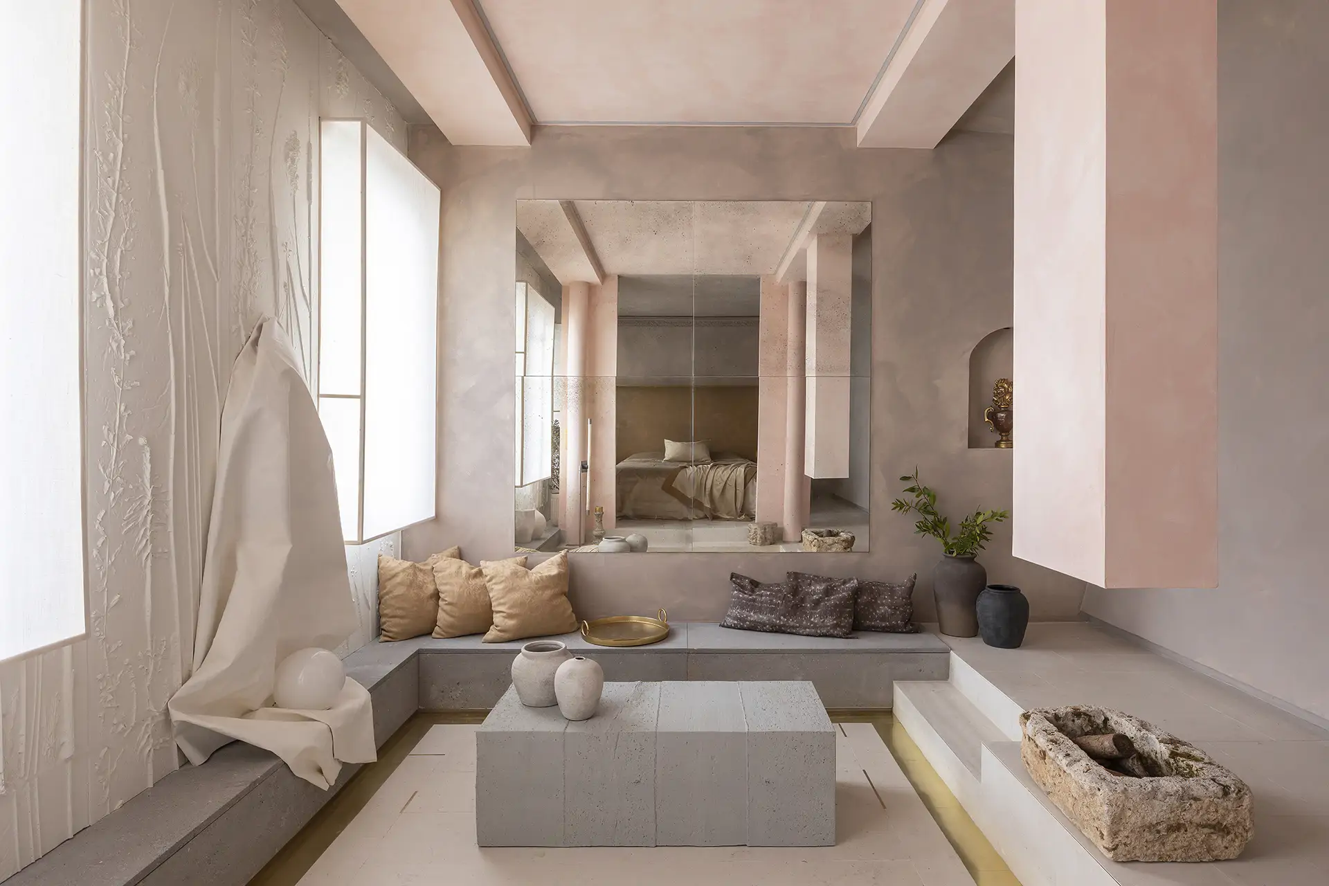 Dormitorio de S de Studio con iluminación inteligente.