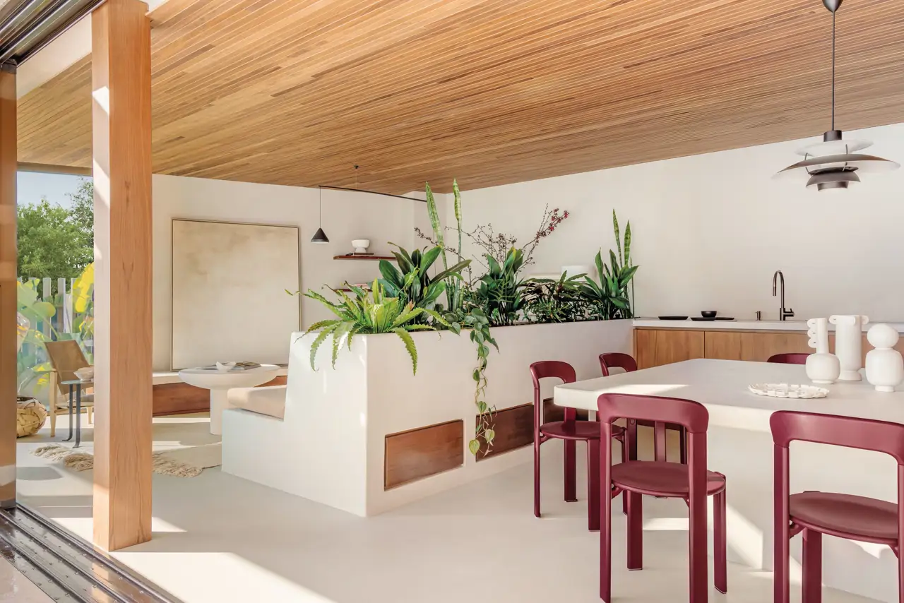 Salón con comedor
