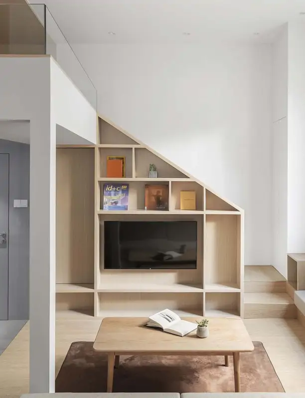 China predice cómo viviremos en 2030: una microcasa de 25m2 que engaña gracias a la distribución y su juego de niveles
