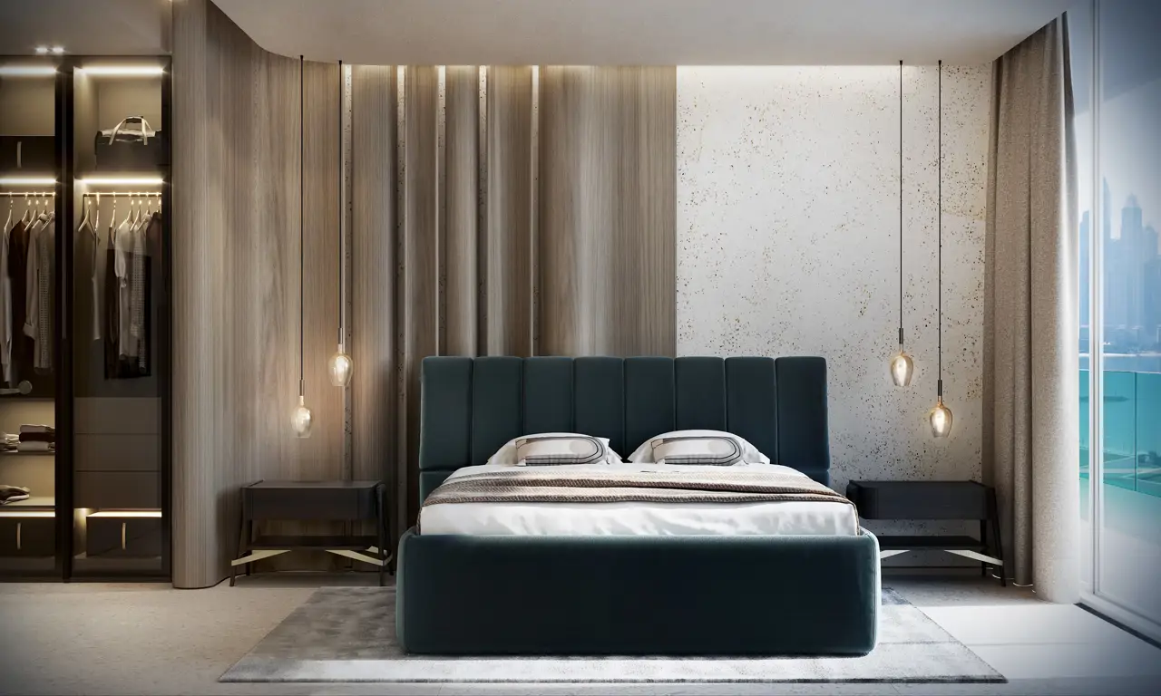 Natuzzi Harmony Residences Bedroom Briq bed