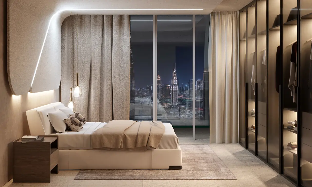 Natuzzi Harmony Residences Bedroom Fenice bed
