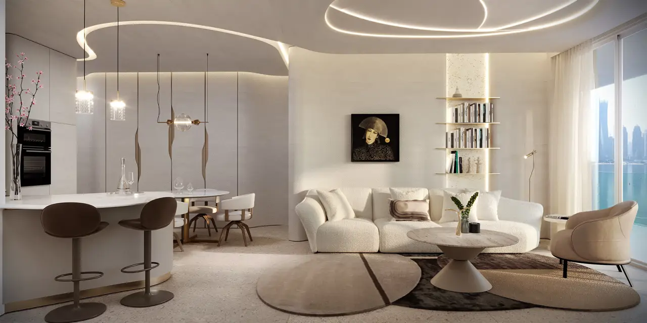 Natuzzi Harmony Residences Living Timeless sofa