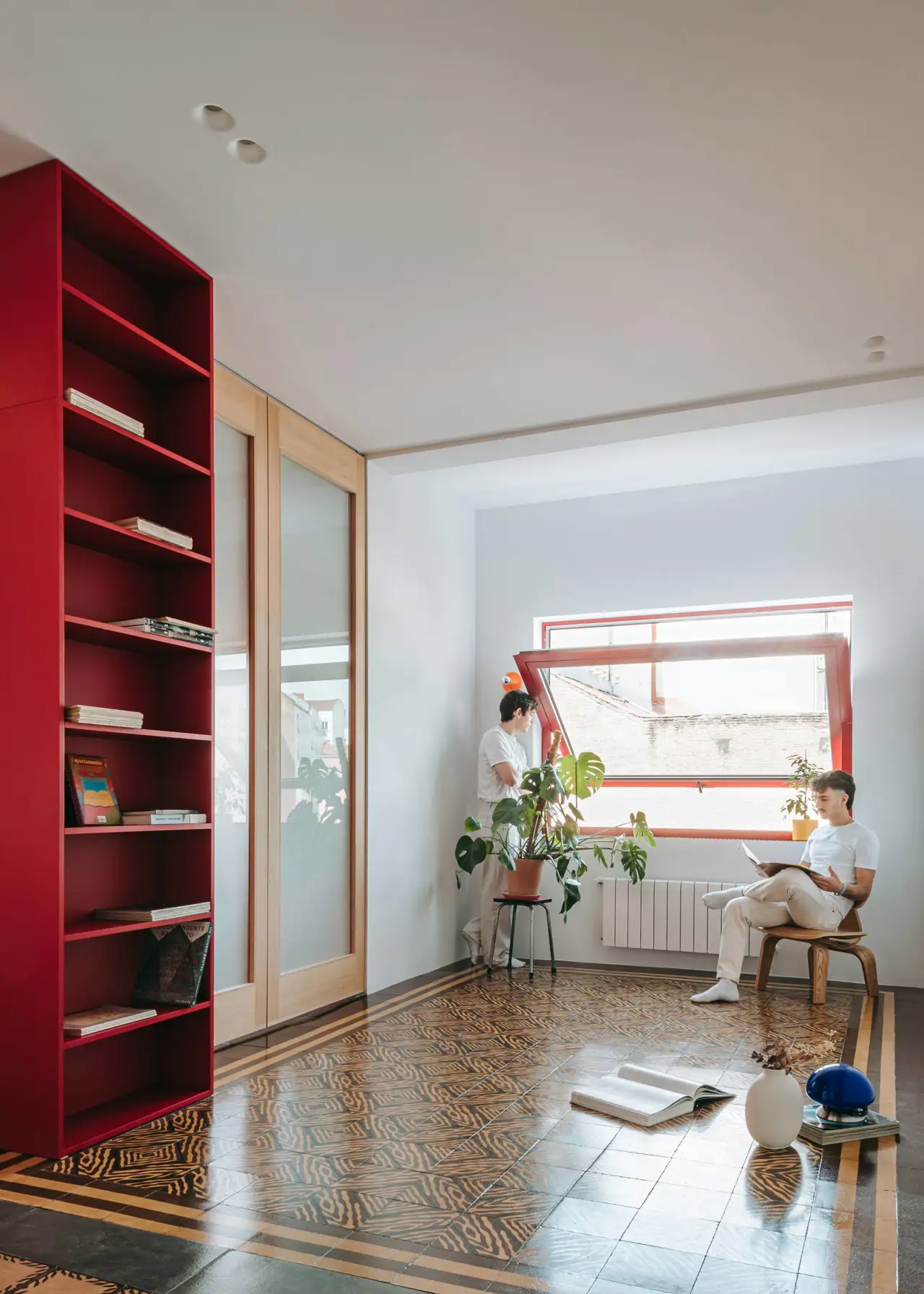 La zona de estar del piso. Proyecto: Jotajotamás