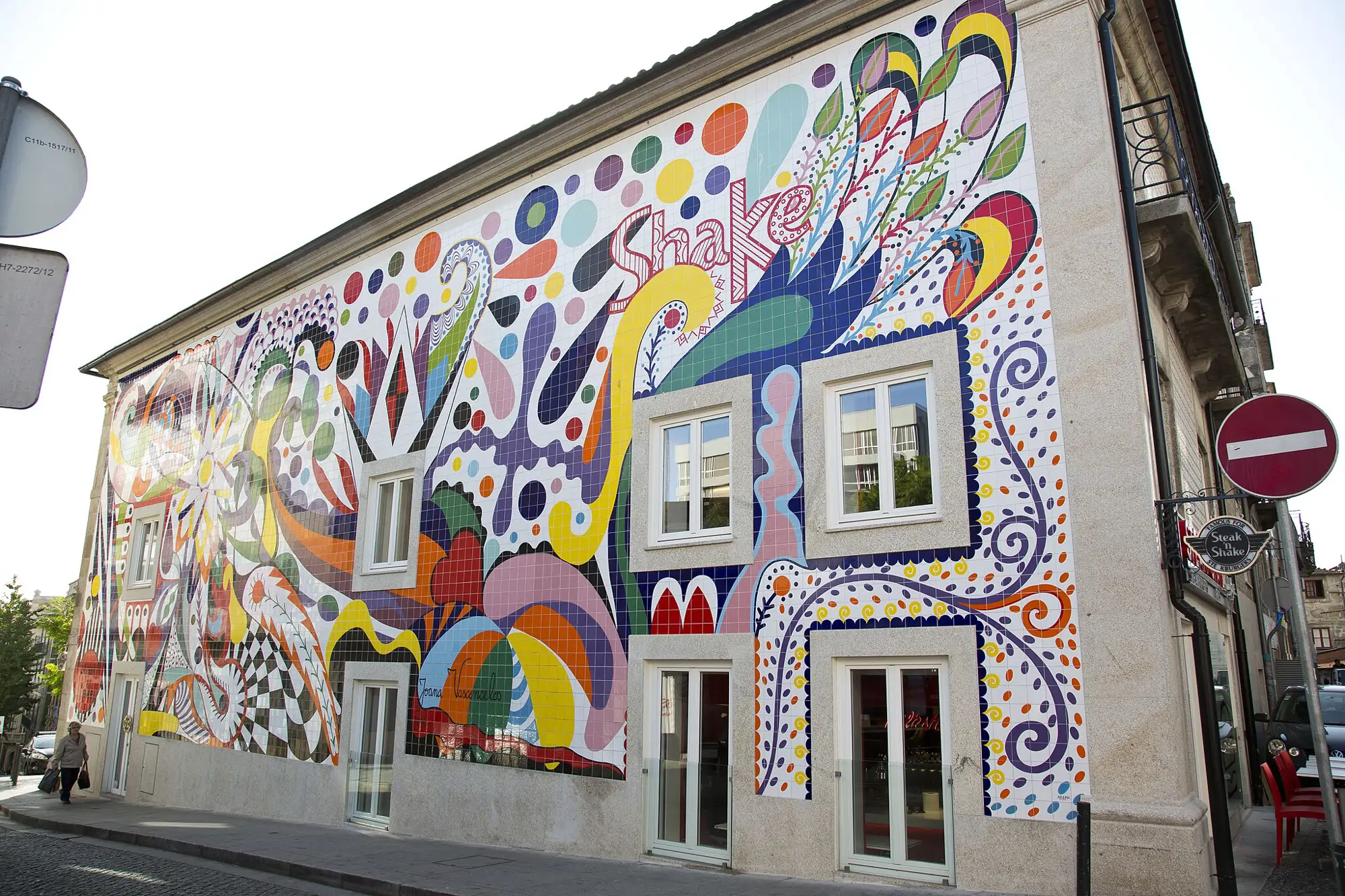 Mural de Joana Vasconcelos