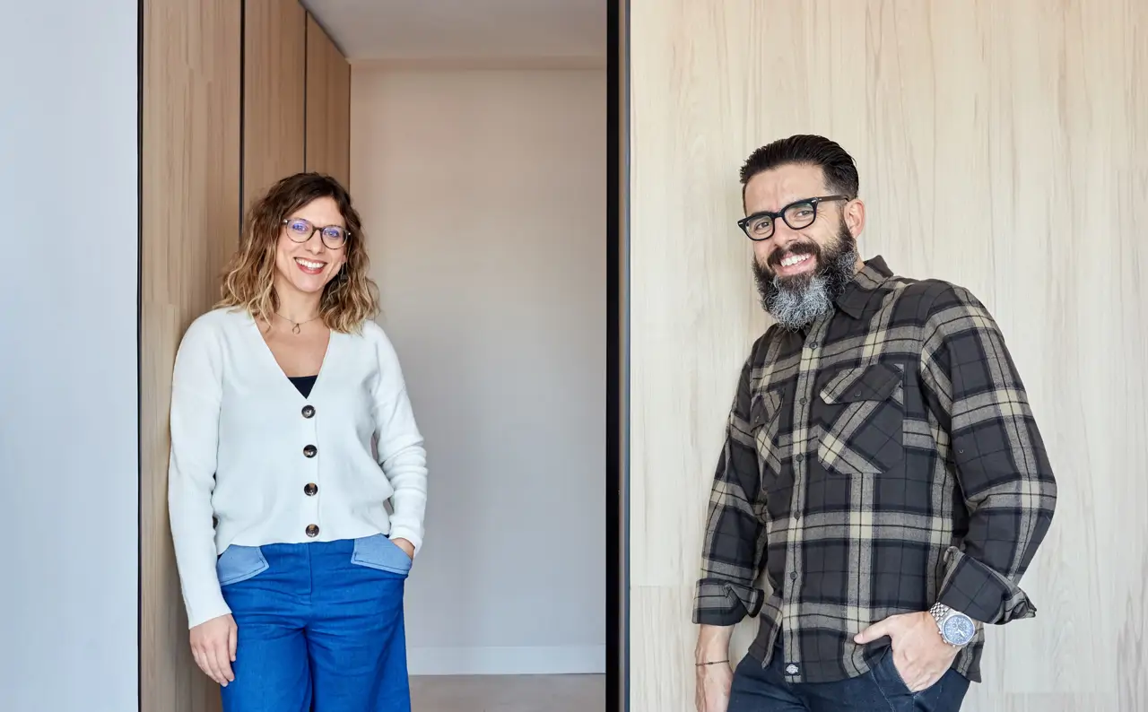 Diego Ramos y Ana Andrés, cofundadores del estudio de arquitectura La Reina Obrera