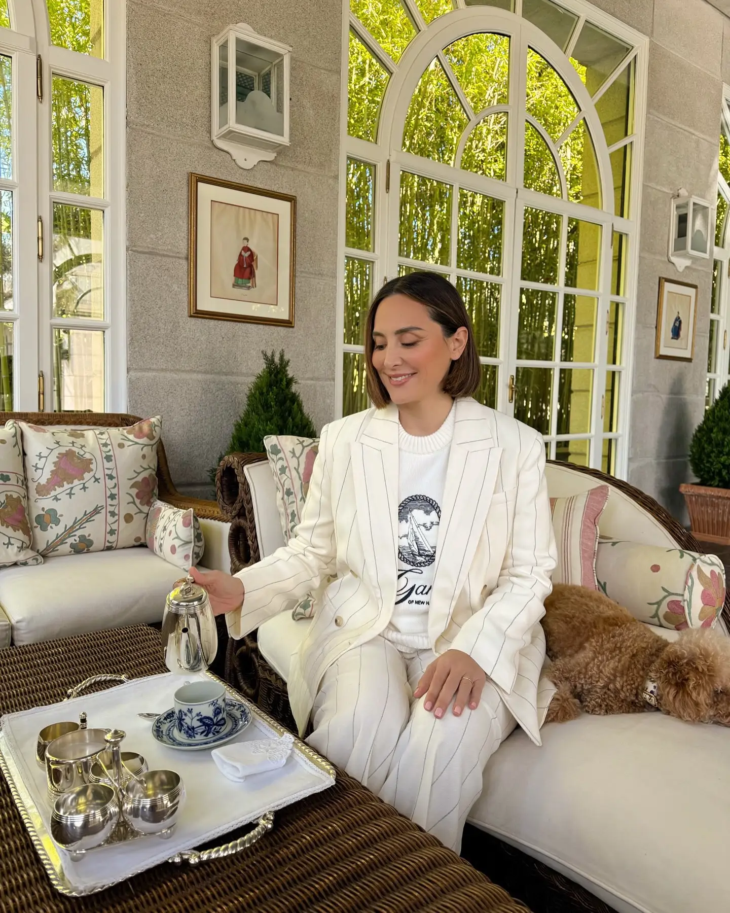 Salón de Isabel Preysler