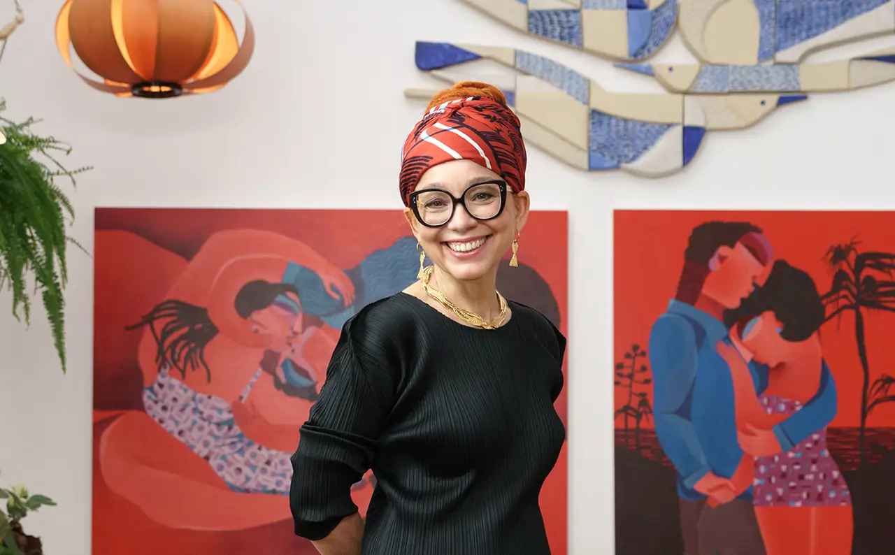 Marina Anaya, artista española creadora de la colección WAU para Galería Canalejas.