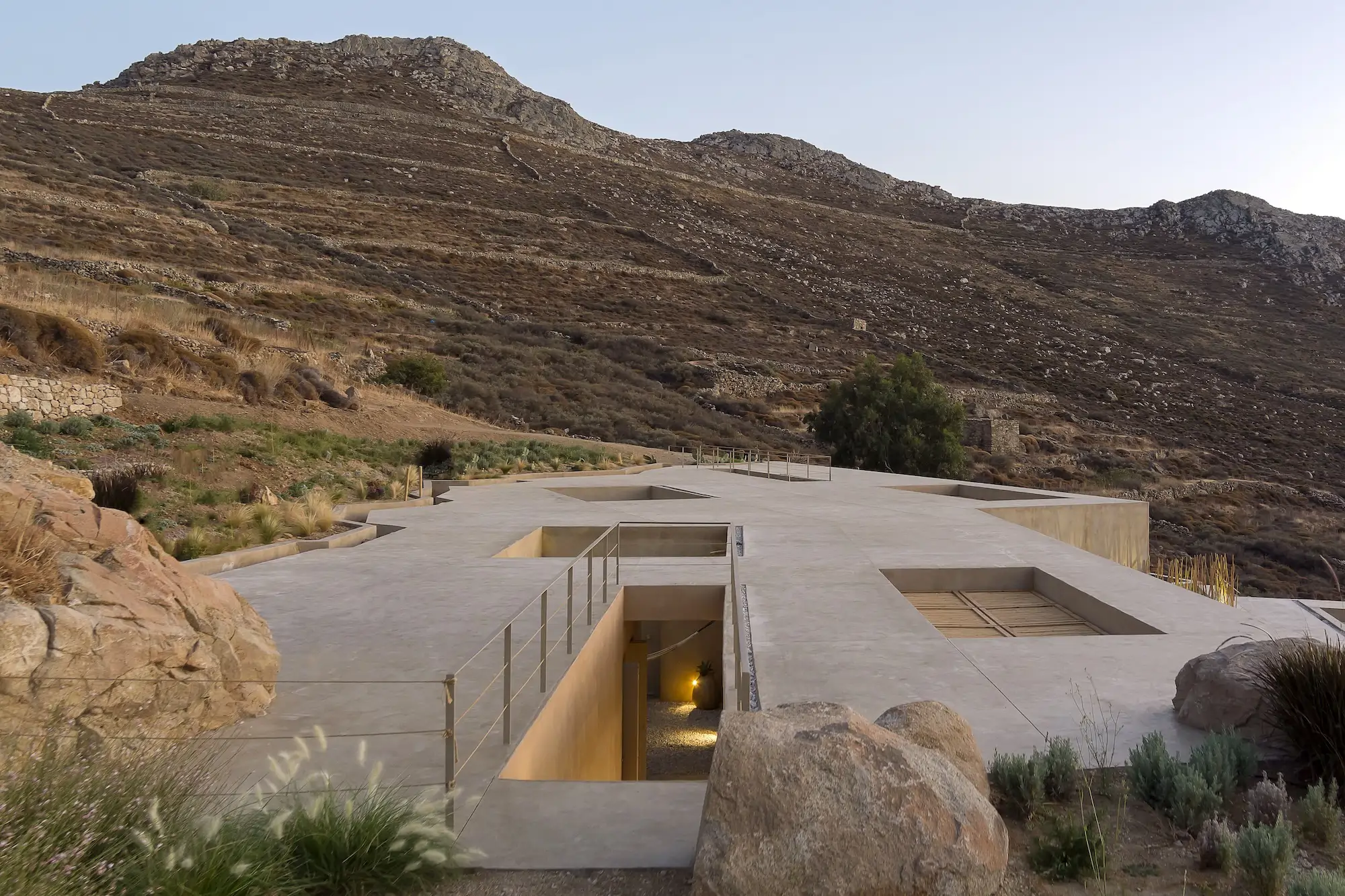 Hotel Homa Vagia en Serifos.