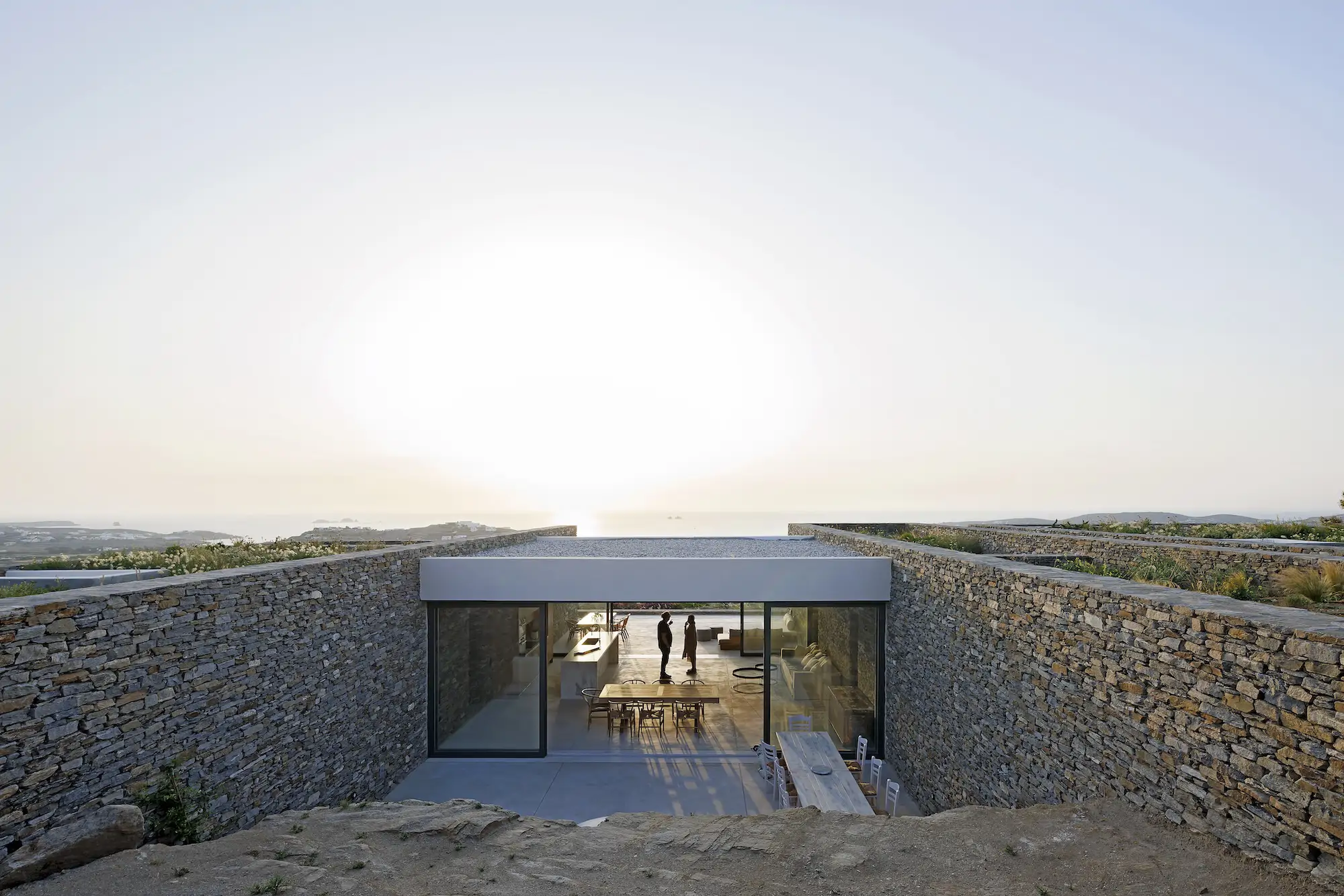 Casa de vacaciones en Kakapetra (Paros), de React Architects.