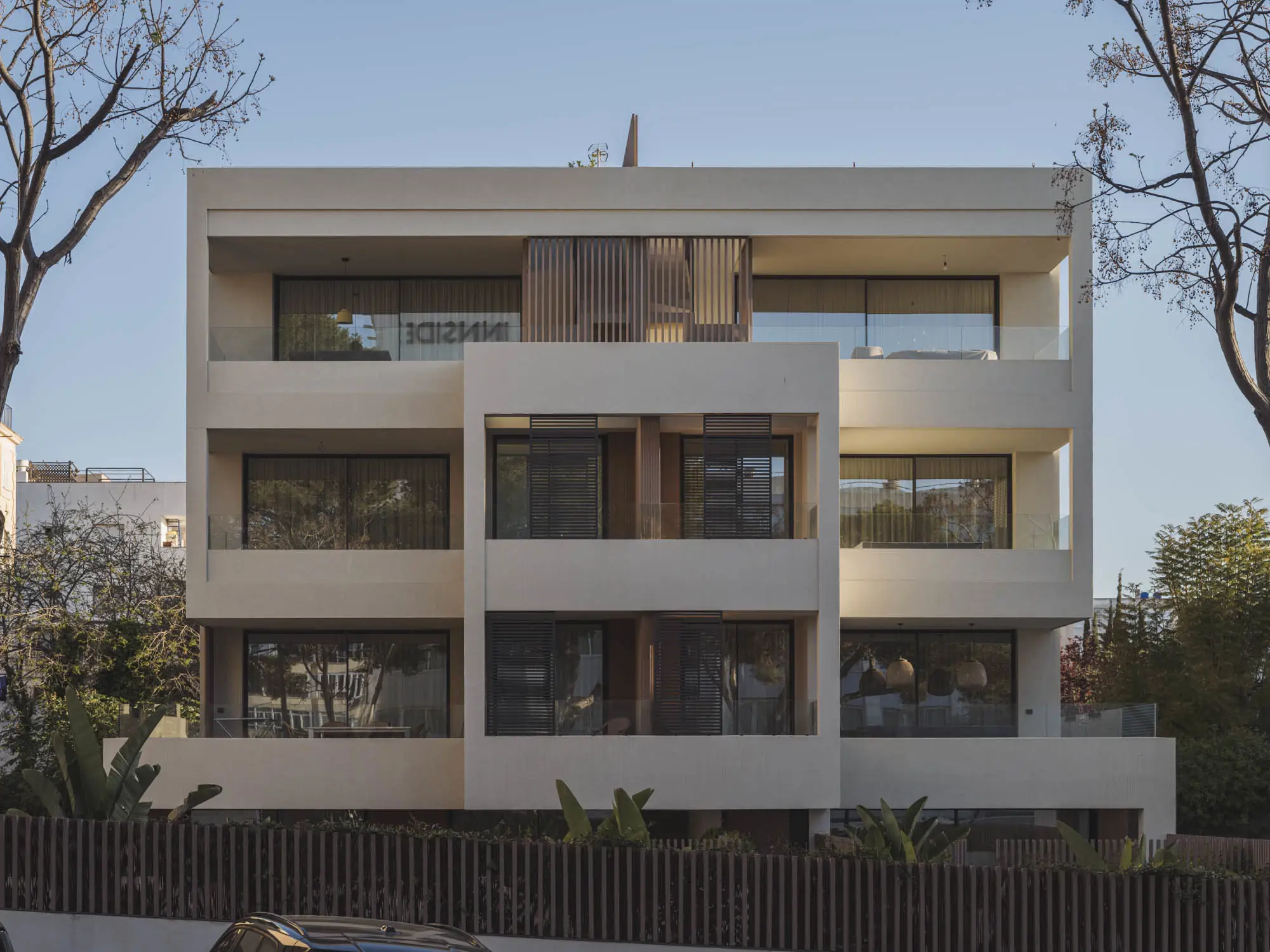 Promoción Bellver Gardens, en Palma, donde se ha buscado maximizar las vistas