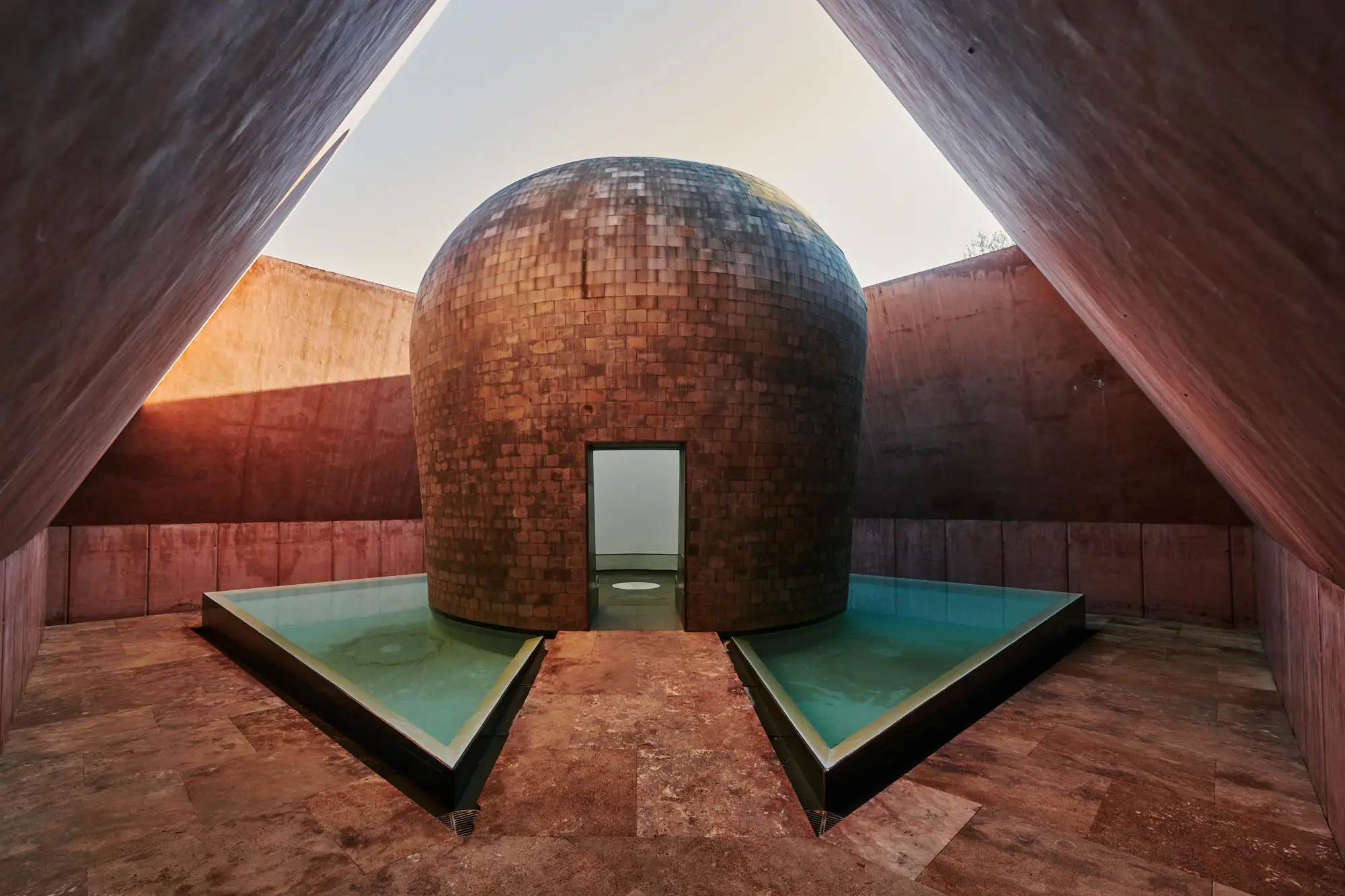 'Second Wind' (2005-2009), obra de James Turrell en la Fundación Montenmedio Contemporánea