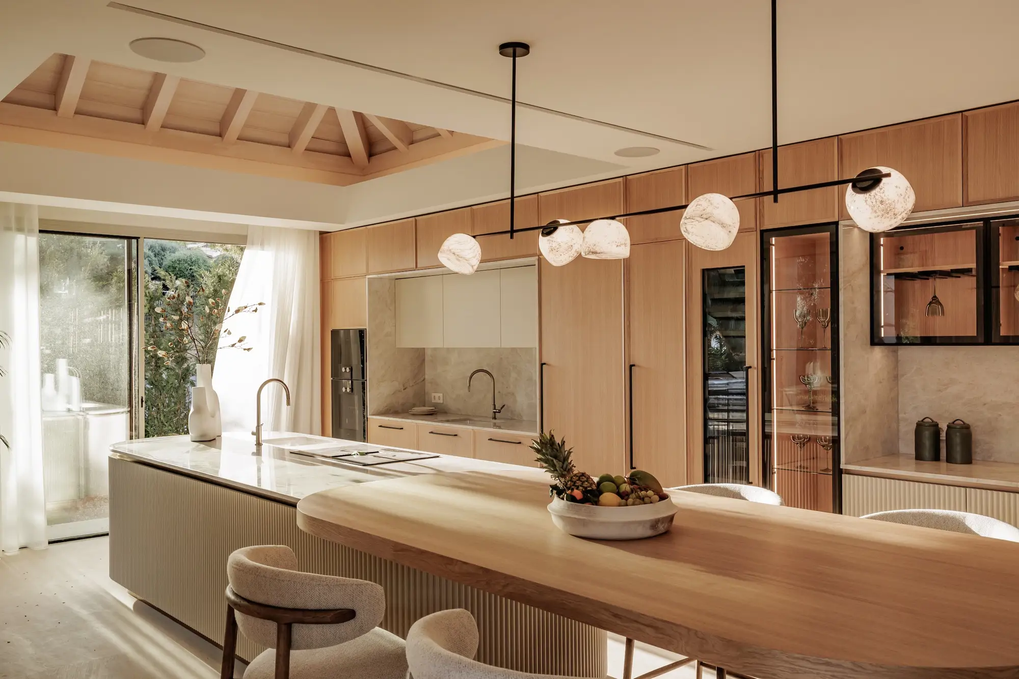 cocina de madera