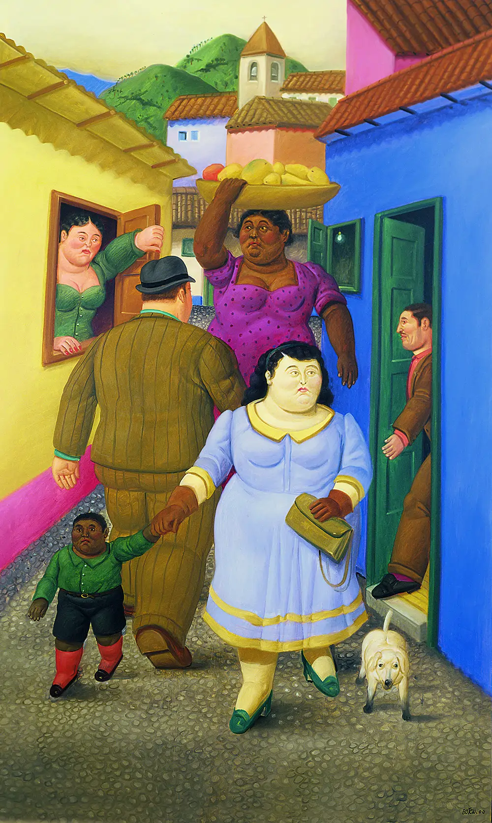 Fernando Botero La Calle Palau Martorell