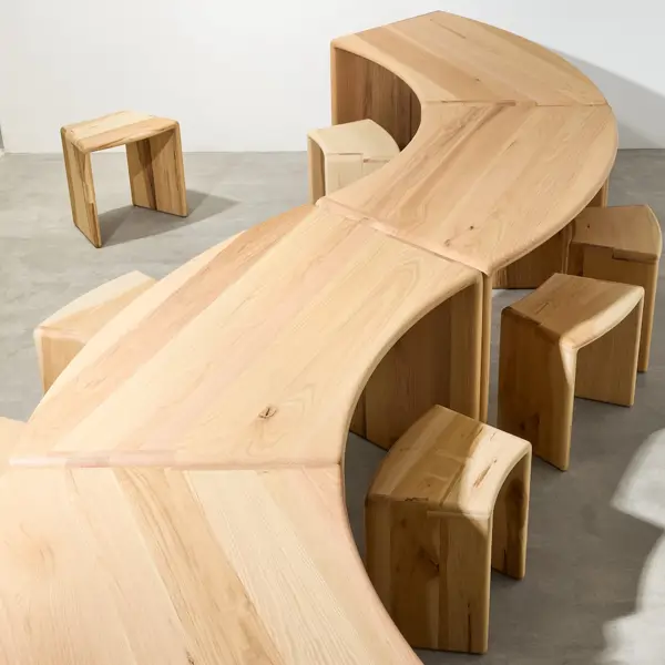 Estos muebles demuestran que no hay maderas de segunda clase
