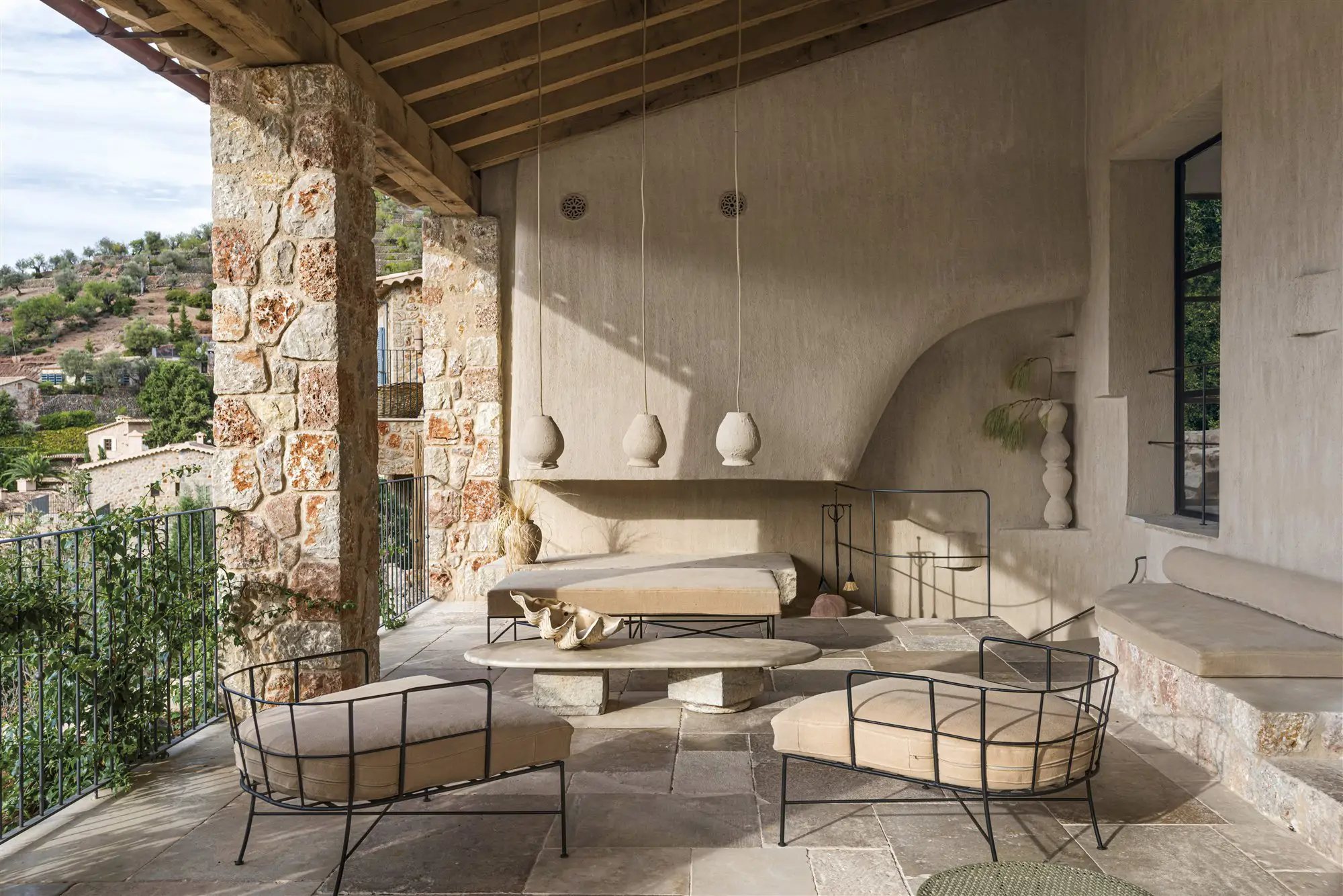 Terraza de estilo mediterráneo Neus Pastor