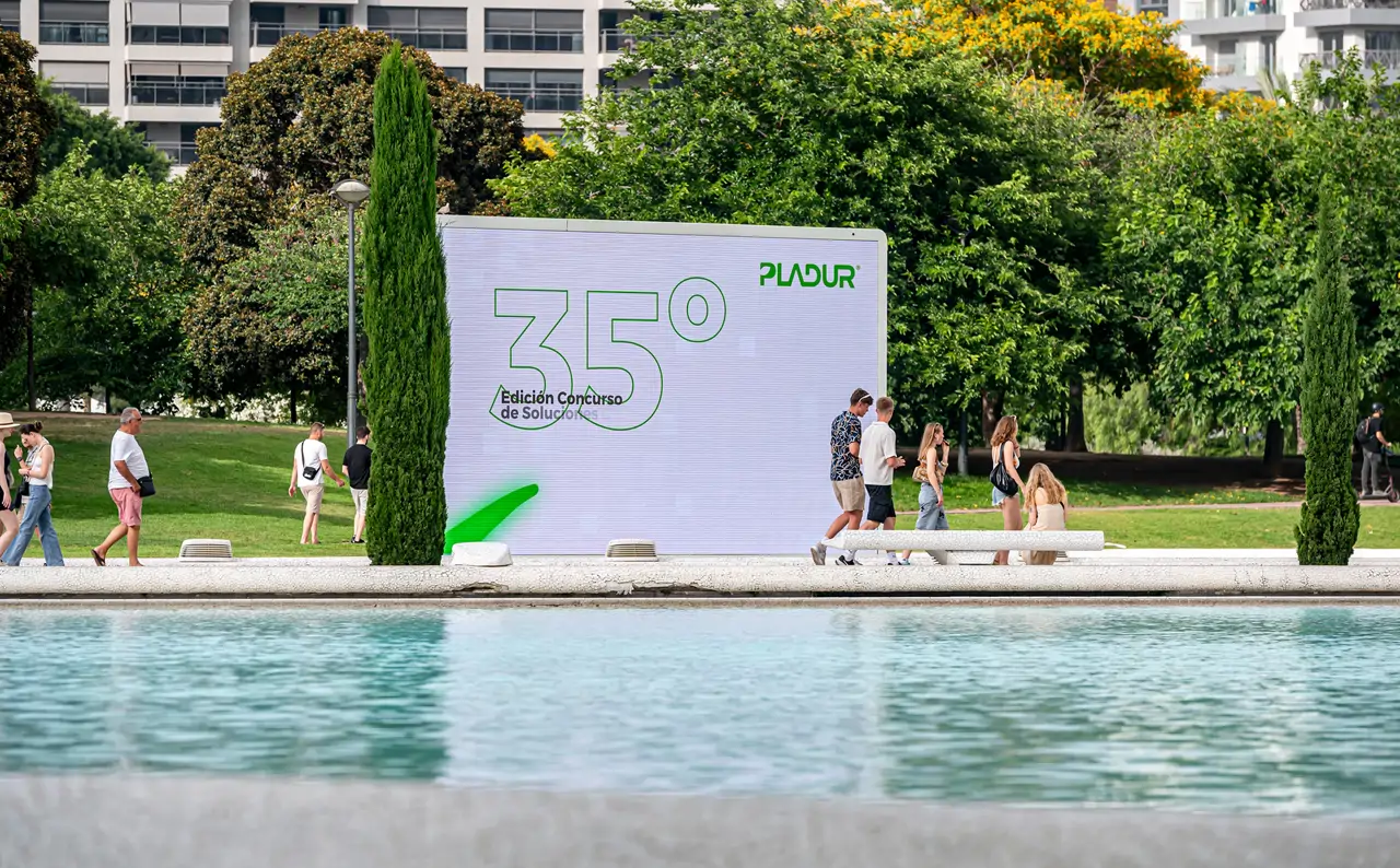 Cartel de la 35 edicio´n de los Premios Pladur®