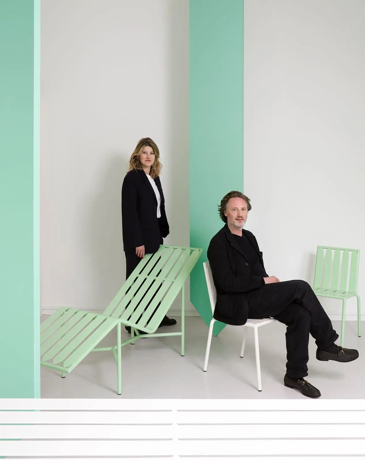 Los diseñadores belgas Fien Muller y Hannes Van Severen, creados de la nueva colección de Tectona.