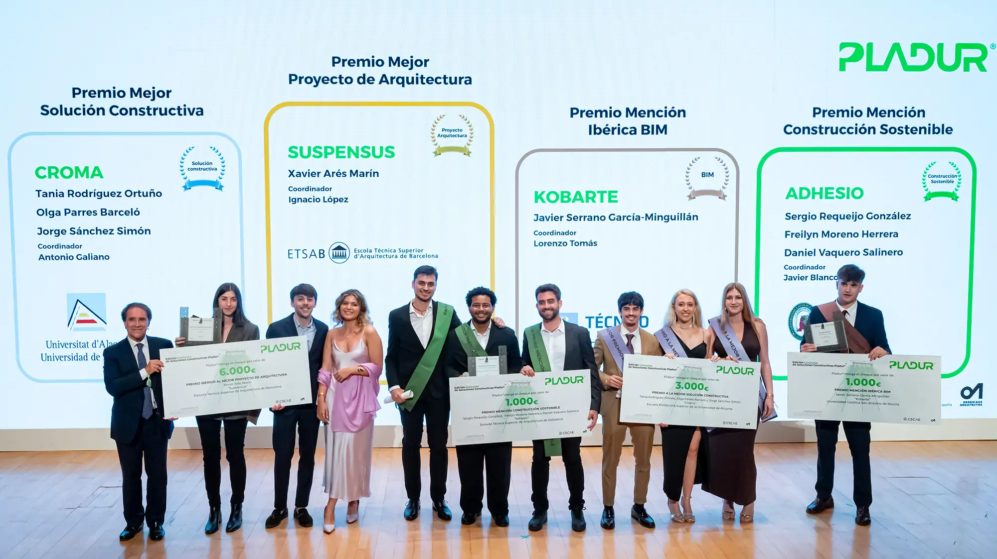 Los ganadores de los Premios Pladur® 2025