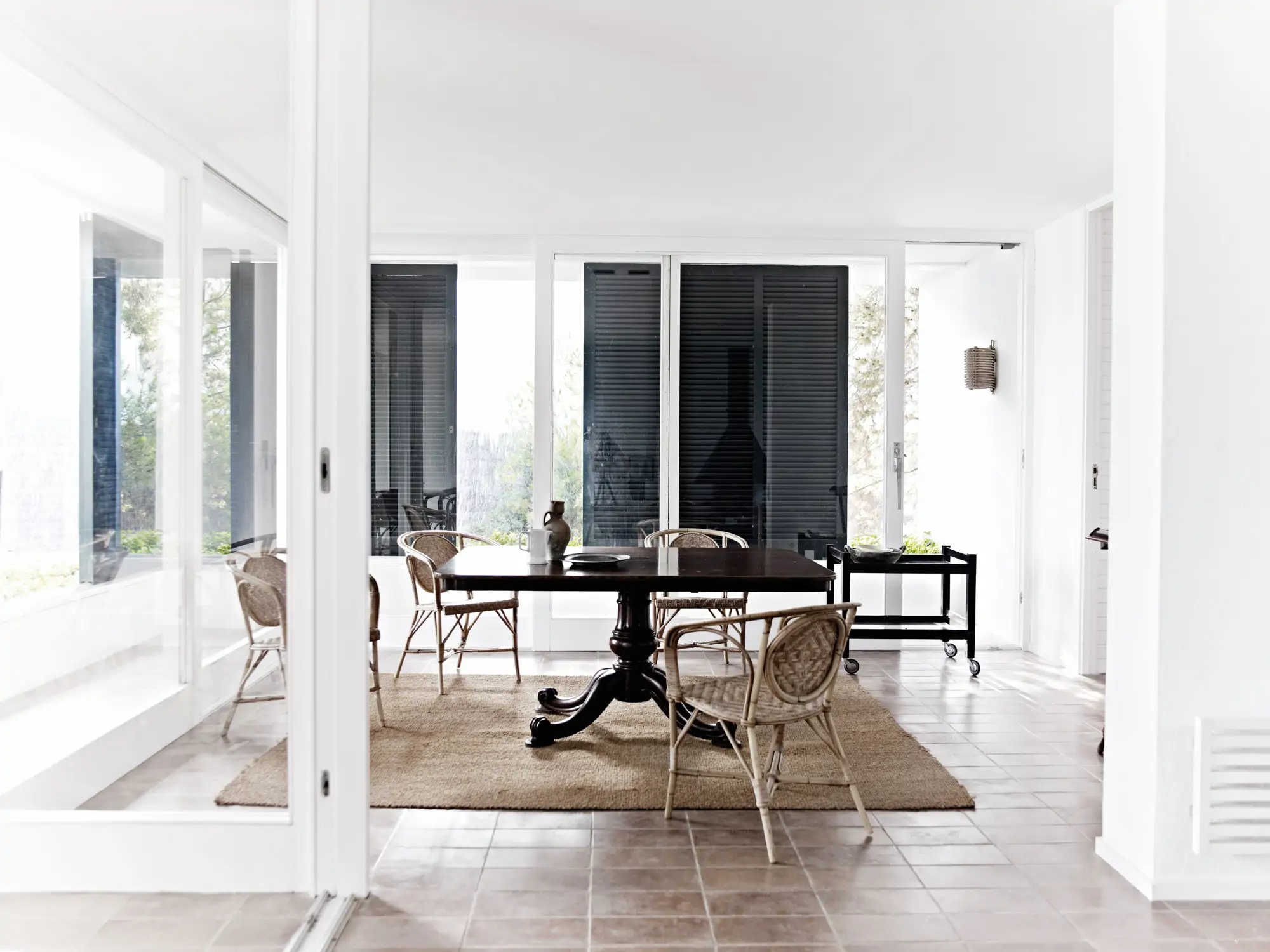 Comedor blanco